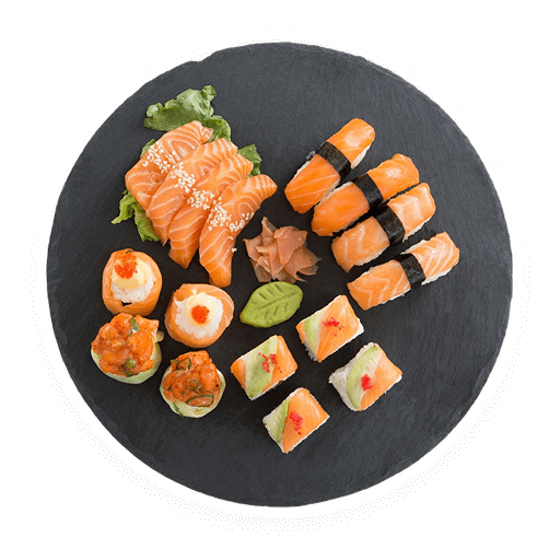 Premium Salmon Sushi Set