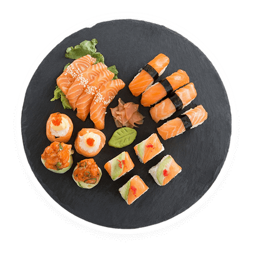 Premium Salmon Sushi Set