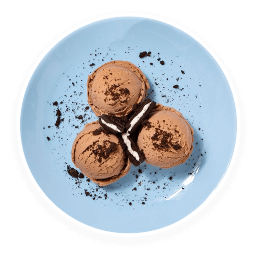 Chocolate ice-creme
